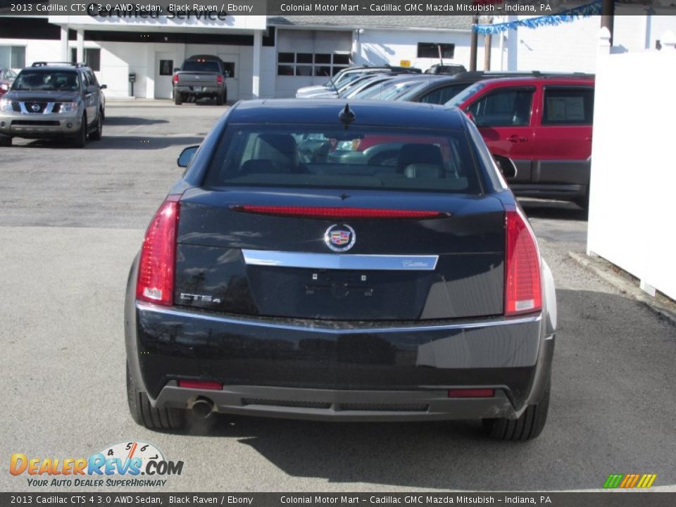 2013 Cadillac CTS 4 3.0 AWD Sedan Black Raven / Ebony Photo #5