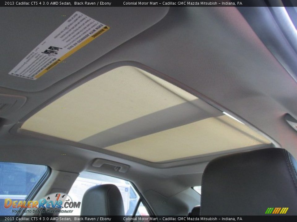 2013 Cadillac CTS 4 3.0 AWD Sedan Black Raven / Ebony Photo #8