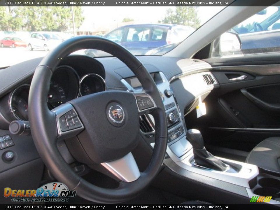 2013 Cadillac CTS 4 3.0 AWD Sedan Black Raven / Ebony Photo #10