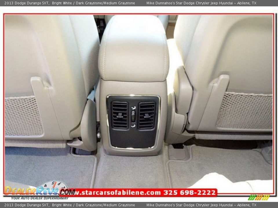 2013 Dodge Durango SXT Bright White / Dark Graystone/Medium Graystone Photo #20