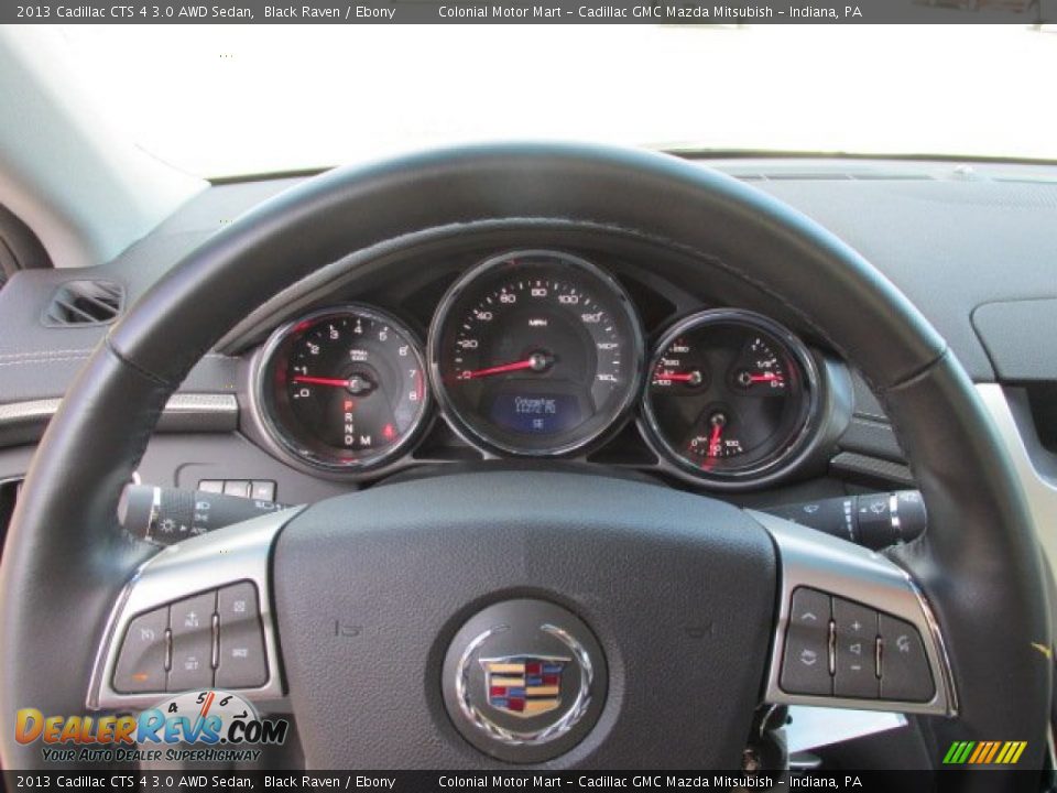 2013 Cadillac CTS 4 3.0 AWD Sedan Black Raven / Ebony Photo #15