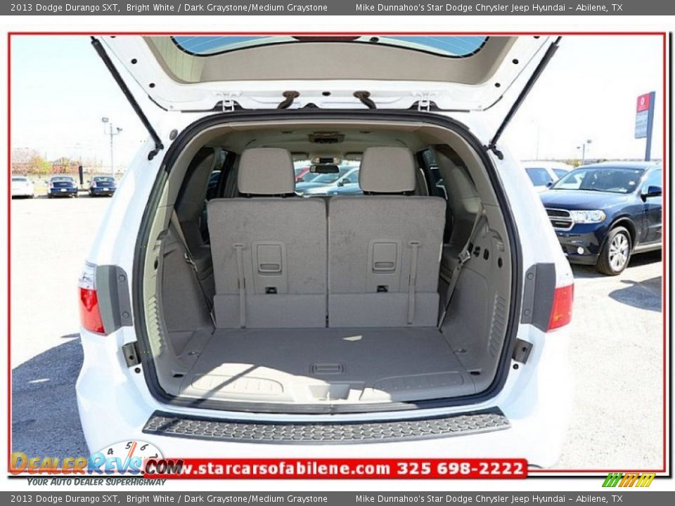 2013 Dodge Durango SXT Bright White / Dark Graystone/Medium Graystone Photo #23