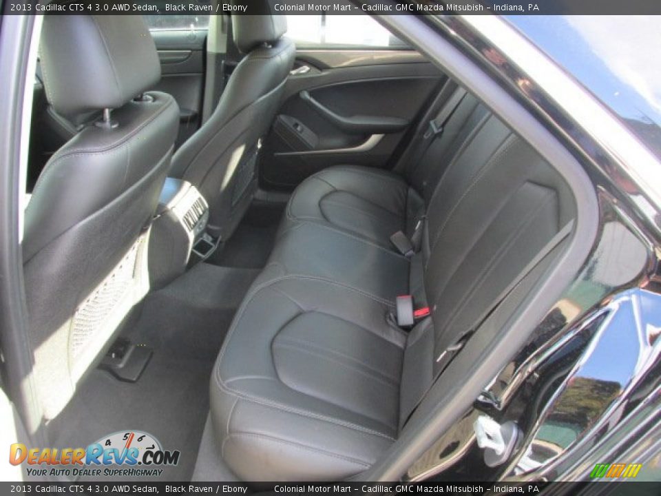 2013 Cadillac CTS 4 3.0 AWD Sedan Black Raven / Ebony Photo #17