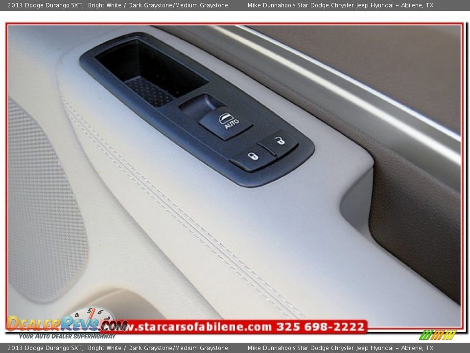 2013 Dodge Durango SXT Bright White / Dark Graystone/Medium Graystone Photo #29