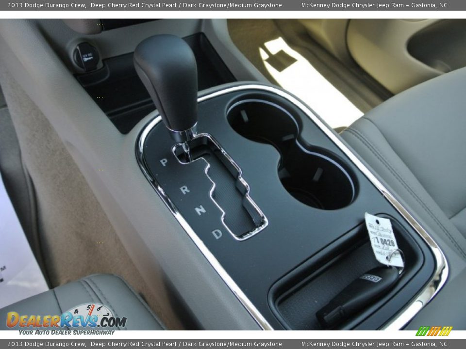 2013 Dodge Durango Crew Deep Cherry Red Crystal Pearl / Dark Graystone/Medium Graystone Photo #9