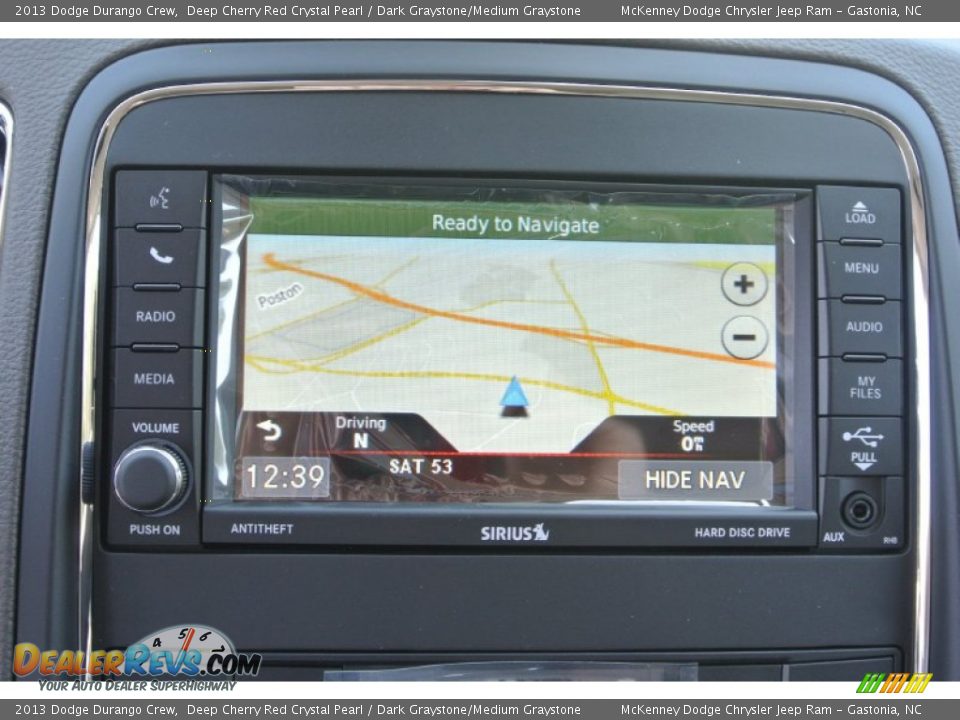 2013 Dodge Durango Crew Deep Cherry Red Crystal Pearl / Dark Graystone/Medium Graystone Photo #11