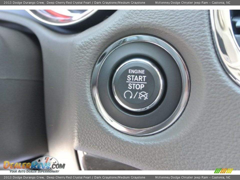 2013 Dodge Durango Crew Deep Cherry Red Crystal Pearl / Dark Graystone/Medium Graystone Photo #13