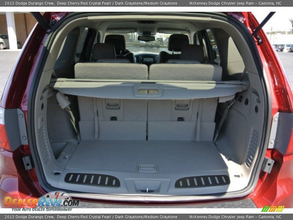 2013 Dodge Durango Crew Deep Cherry Red Crystal Pearl / Dark Graystone/Medium Graystone Photo #17