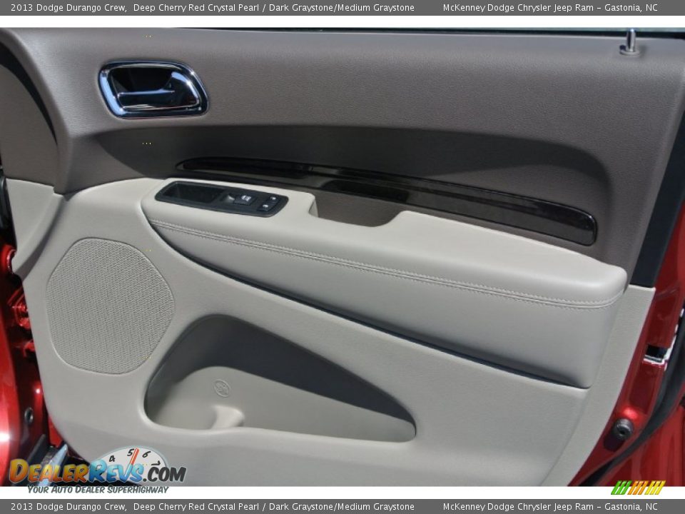 2013 Dodge Durango Crew Deep Cherry Red Crystal Pearl / Dark Graystone/Medium Graystone Photo #20