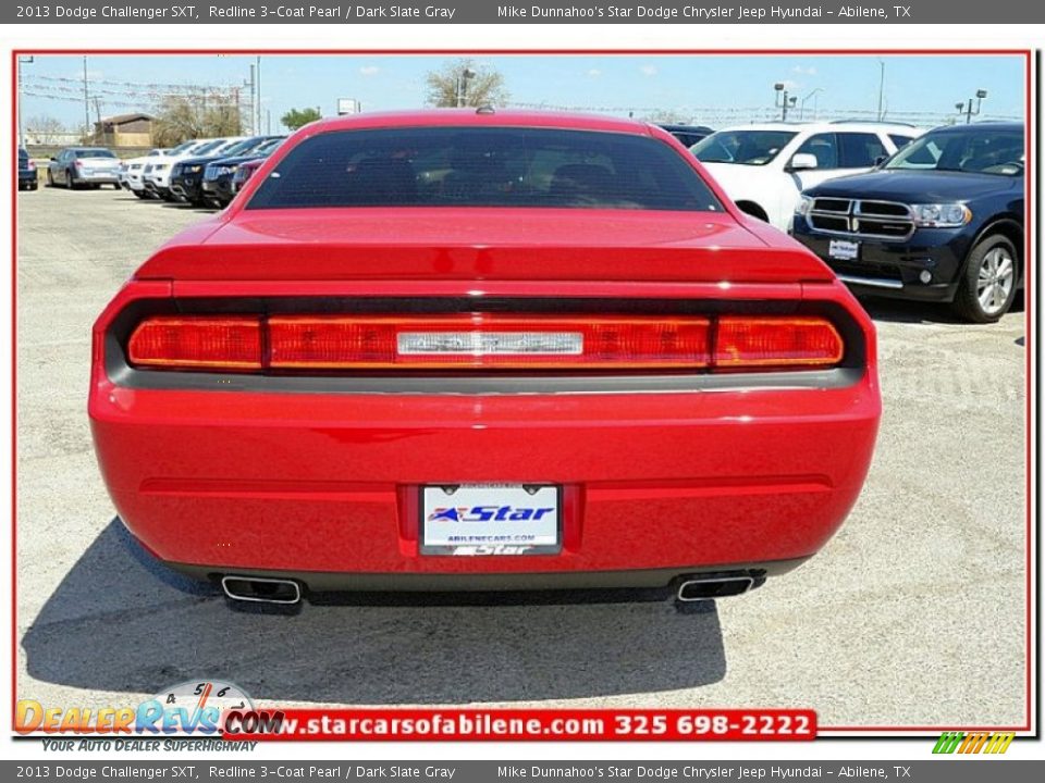 2013 Dodge Challenger SXT Redline 3-Coat Pearl / Dark Slate Gray Photo #4