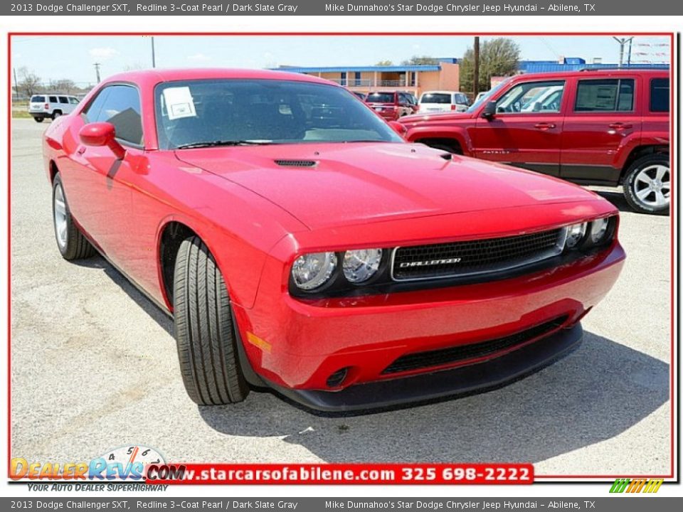 2013 Dodge Challenger SXT Redline 3-Coat Pearl / Dark Slate Gray Photo #7