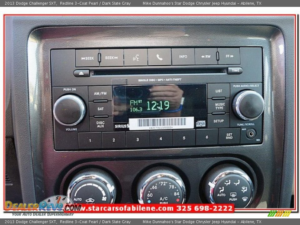 2013 Dodge Challenger SXT Redline 3-Coat Pearl / Dark Slate Gray Photo #24