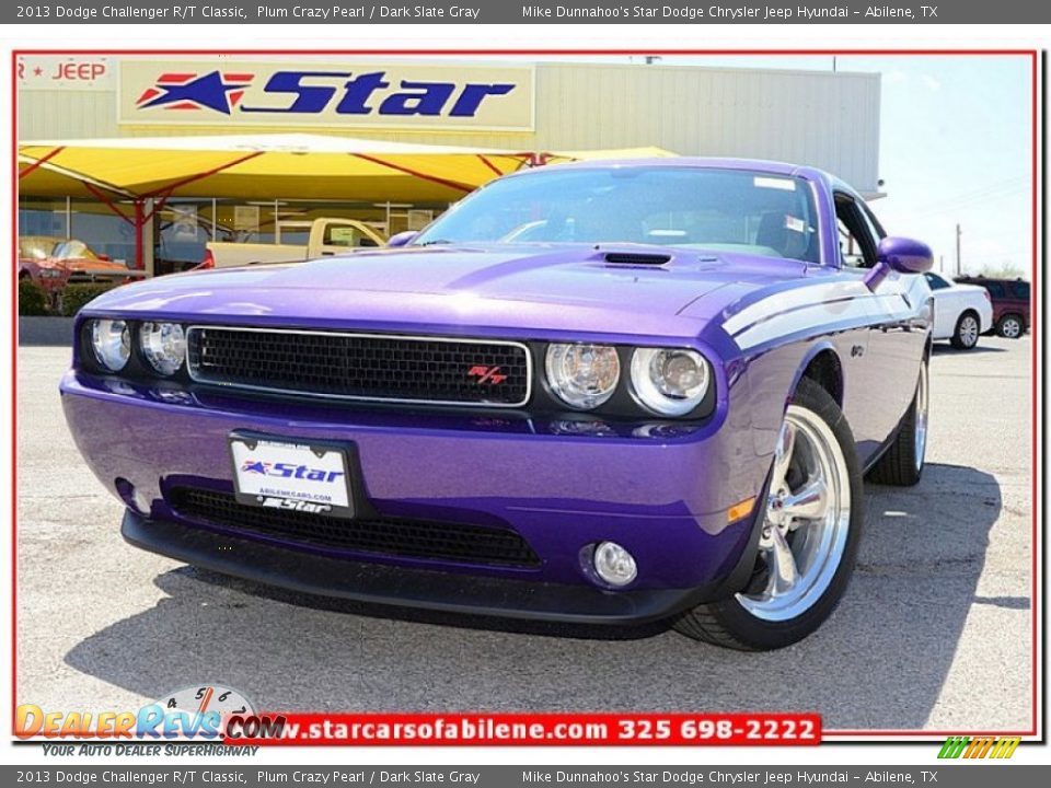 2013 Dodge Challenger R/T Classic Plum Crazy Pearl / Dark Slate Gray Photo #1