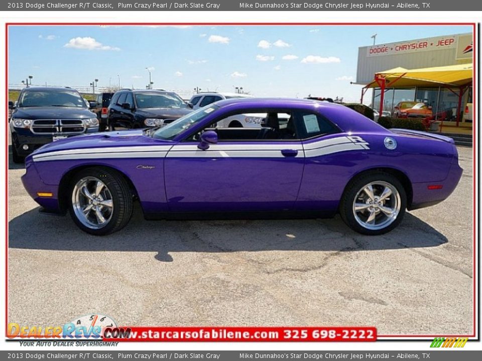 2013 Dodge Challenger R/T Classic Plum Crazy Pearl / Dark Slate Gray Photo #4