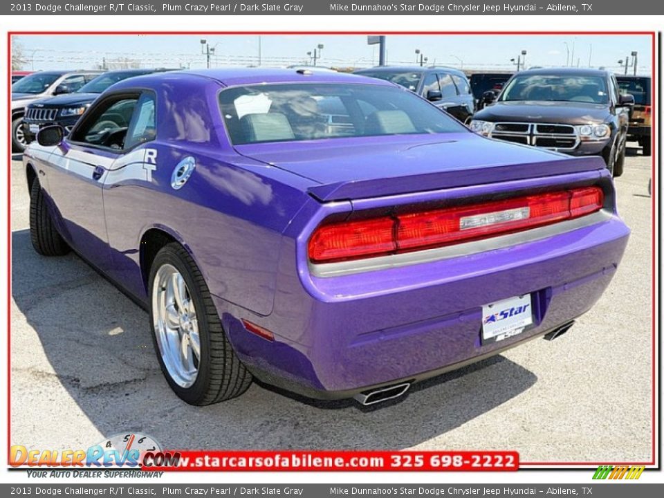 2013 Dodge Challenger R/T Classic Plum Crazy Pearl / Dark Slate Gray Photo #5
