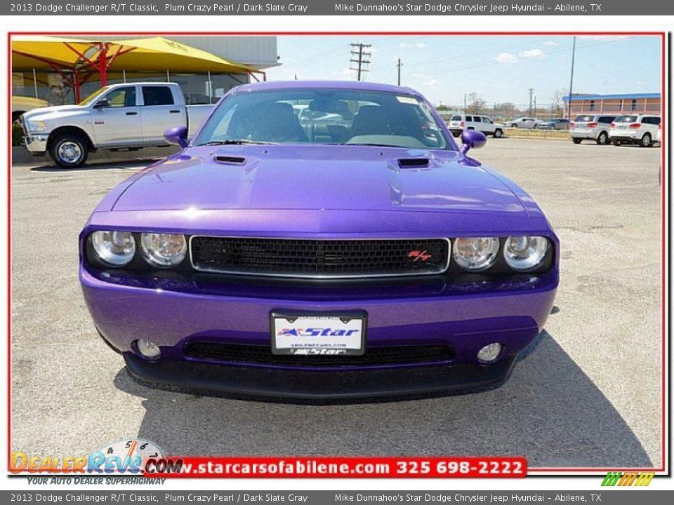 2013 Dodge Challenger R/T Classic Plum Crazy Pearl / Dark Slate Gray Photo #10