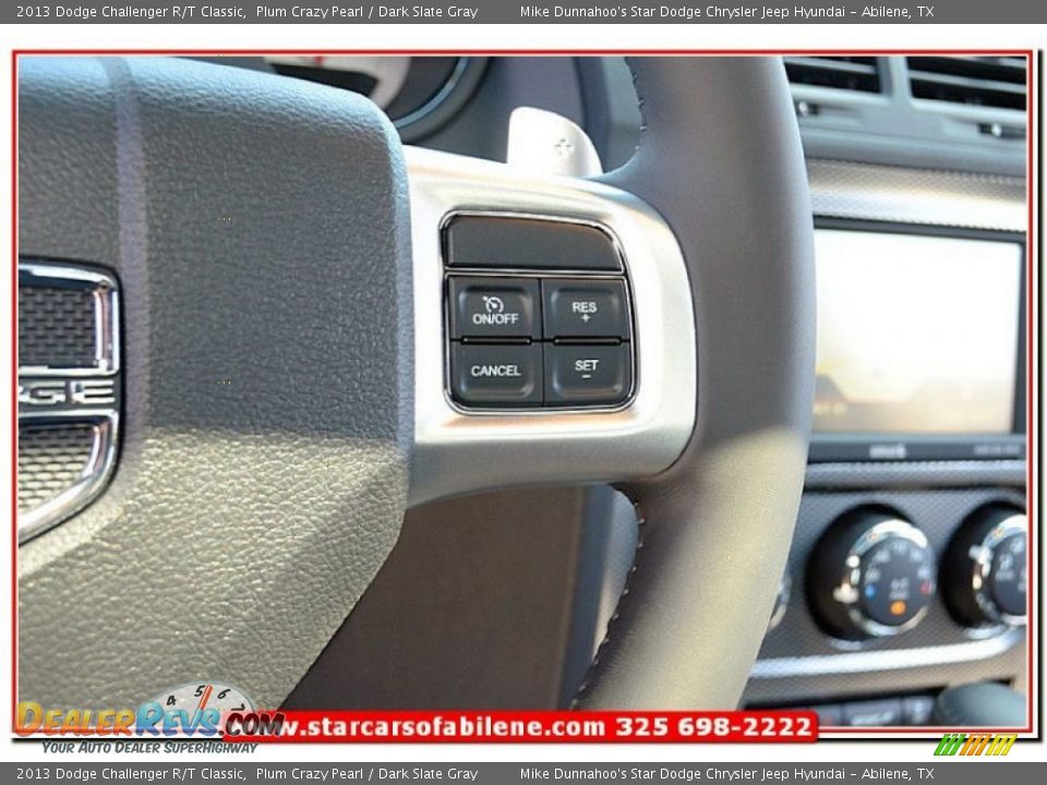 2013 Dodge Challenger R/T Classic Plum Crazy Pearl / Dark Slate Gray Photo #15