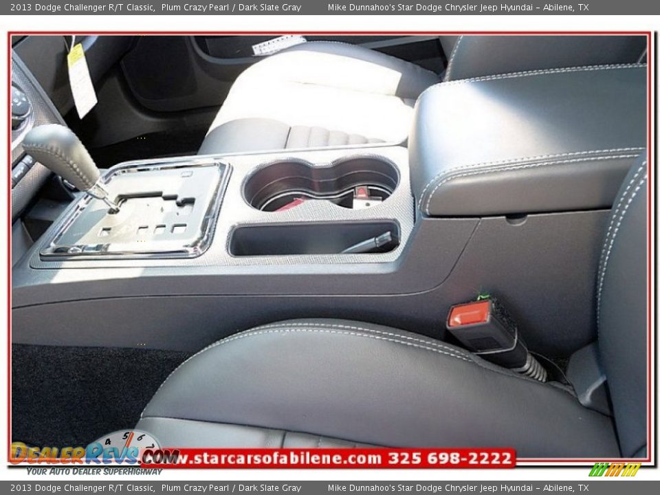 2013 Dodge Challenger R/T Classic Plum Crazy Pearl / Dark Slate Gray Photo #16