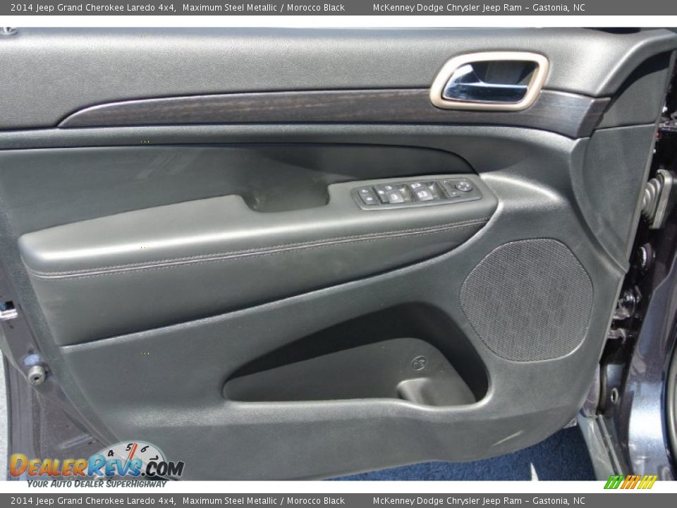 2014 Jeep Grand Cherokee Laredo 4x4 Maximum Steel Metallic / Morocco Black Photo #9