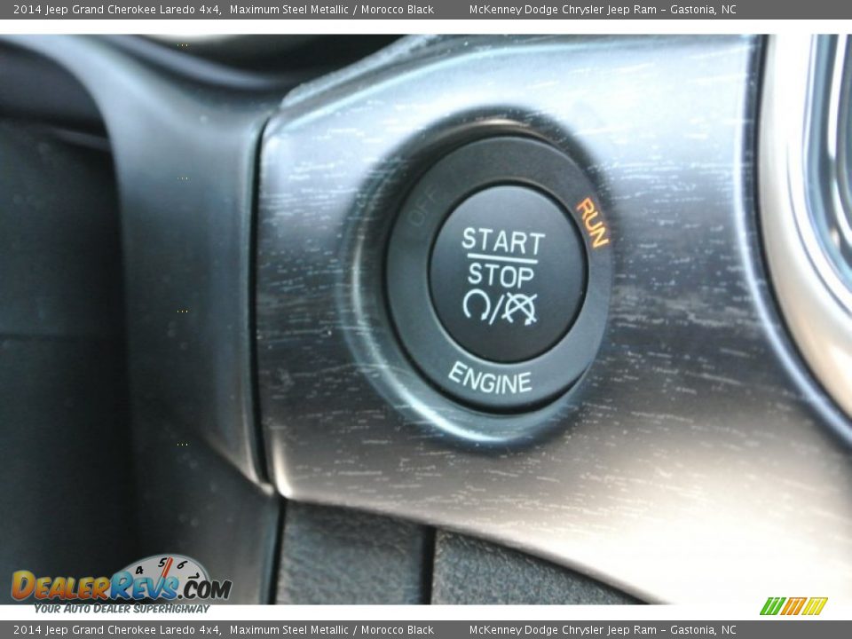2014 Jeep Grand Cherokee Laredo 4x4 Maximum Steel Metallic / Morocco Black Photo #13