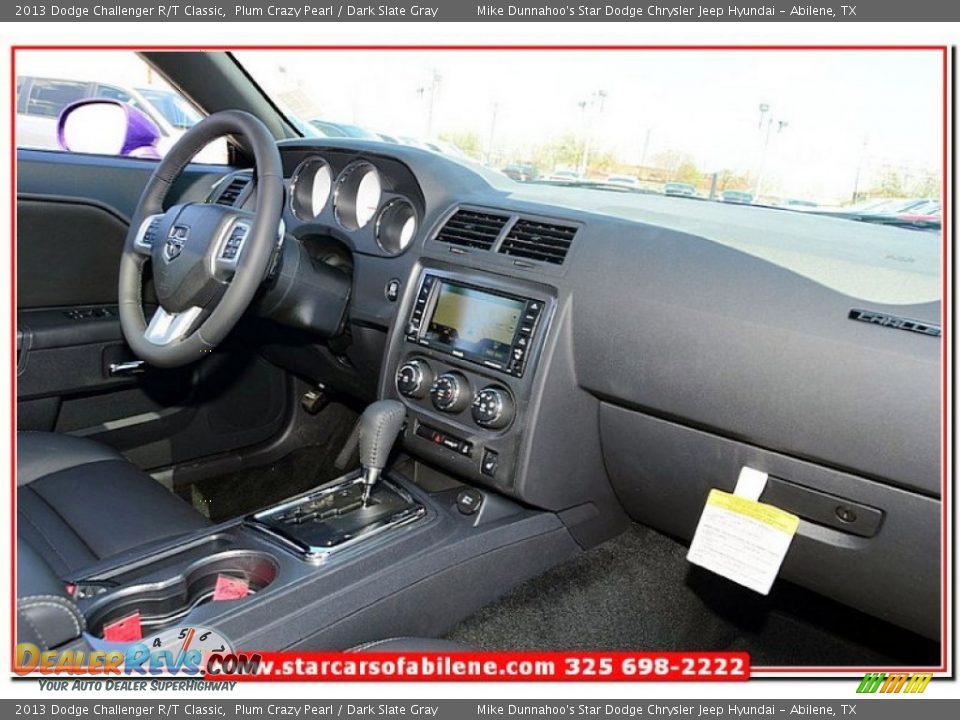 2013 Dodge Challenger R/T Classic Plum Crazy Pearl / Dark Slate Gray Photo #24