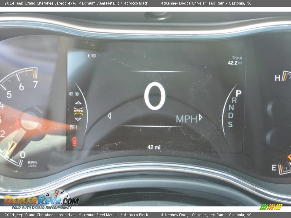 2014 Jeep Grand Cherokee Laredo 4x4 Maximum Steel Metallic / Morocco Black Photo #15