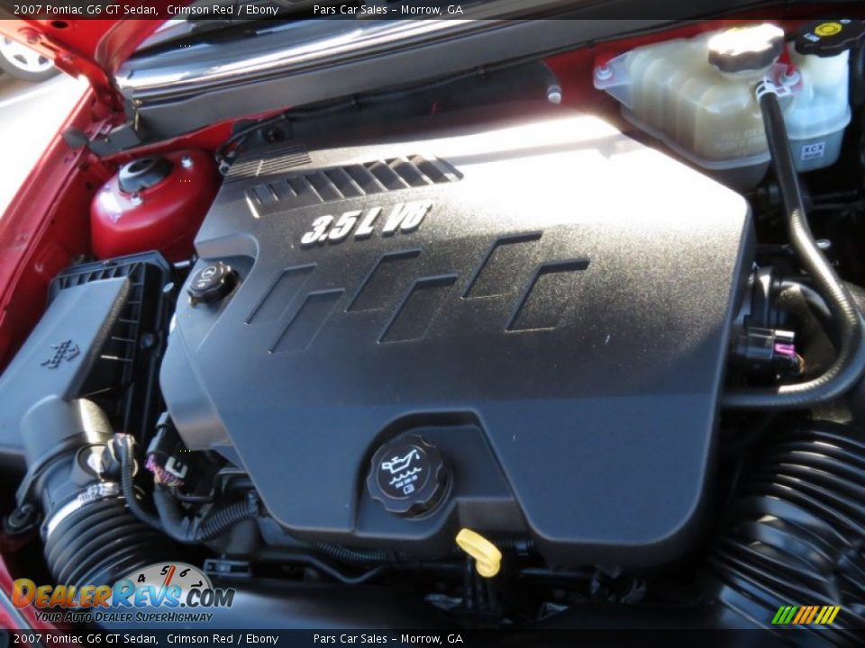 2007 Pontiac G6 GT Sedan Crimson Red / Ebony Photo #14