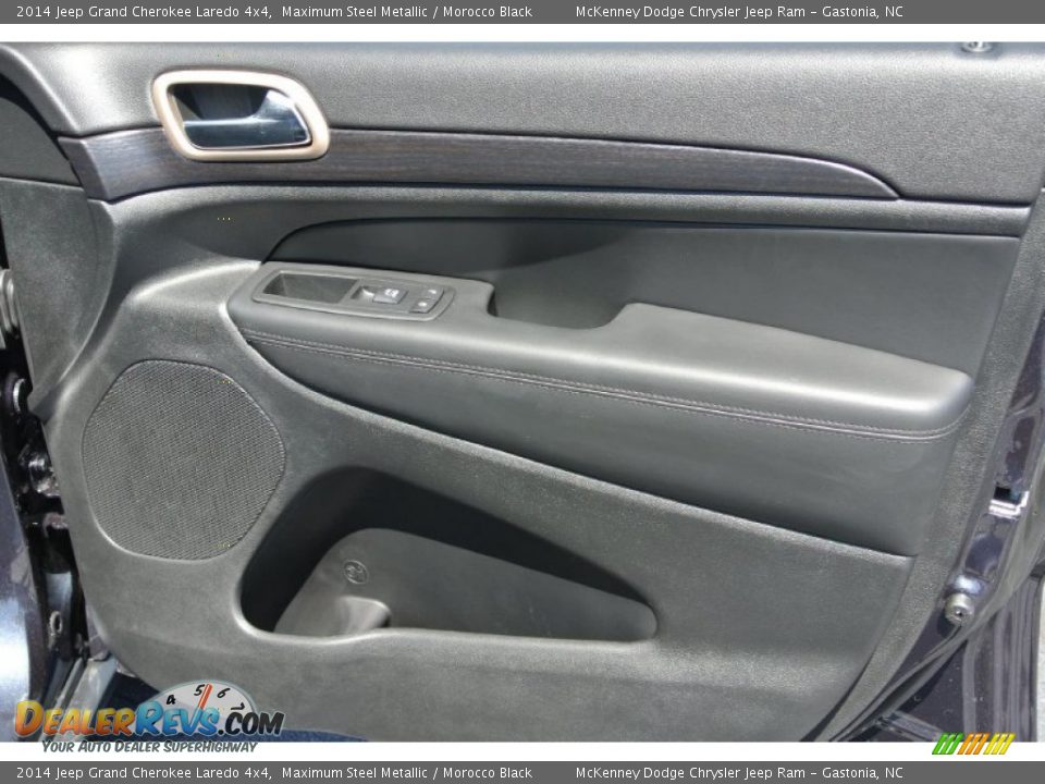 2014 Jeep Grand Cherokee Laredo 4x4 Maximum Steel Metallic / Morocco Black Photo #19