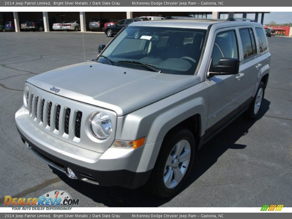 2014 Jeep Patriot Limited Bright Silver Metallic / Dark Slate Gray Photo #2