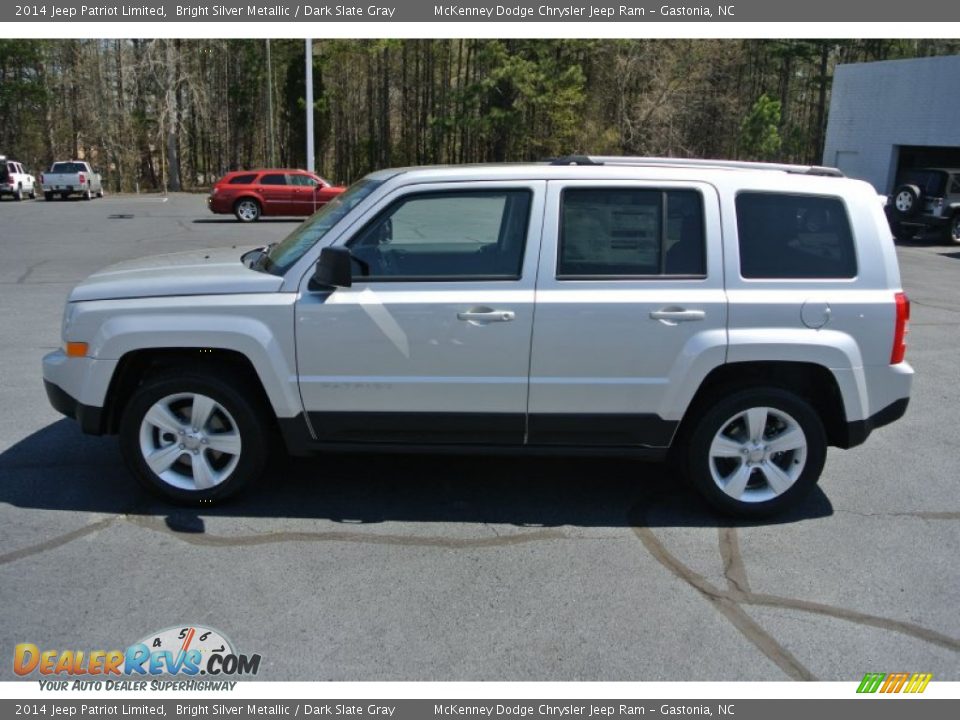 Bright Silver Metallic 2014 Jeep Patriot Limited Photo #3