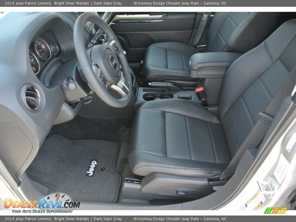 2014 Jeep Patriot Limited Bright Silver Metallic / Dark Slate Gray Photo #8