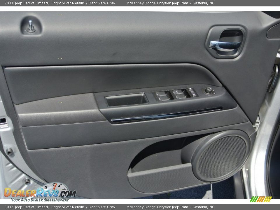 2014 Jeep Patriot Limited Bright Silver Metallic / Dark Slate Gray Photo #9