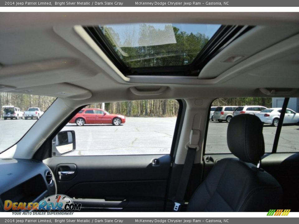 2014 Jeep Patriot Limited Bright Silver Metallic / Dark Slate Gray Photo #10
