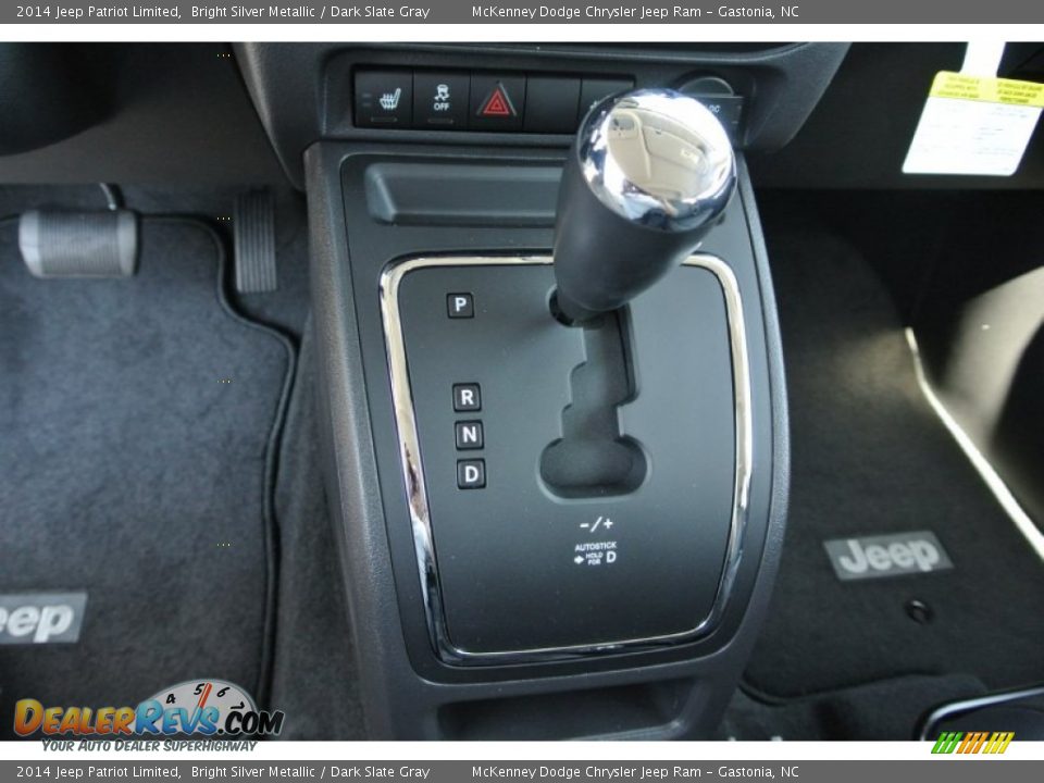 2014 Jeep Patriot Limited Bright Silver Metallic / Dark Slate Gray Photo #11