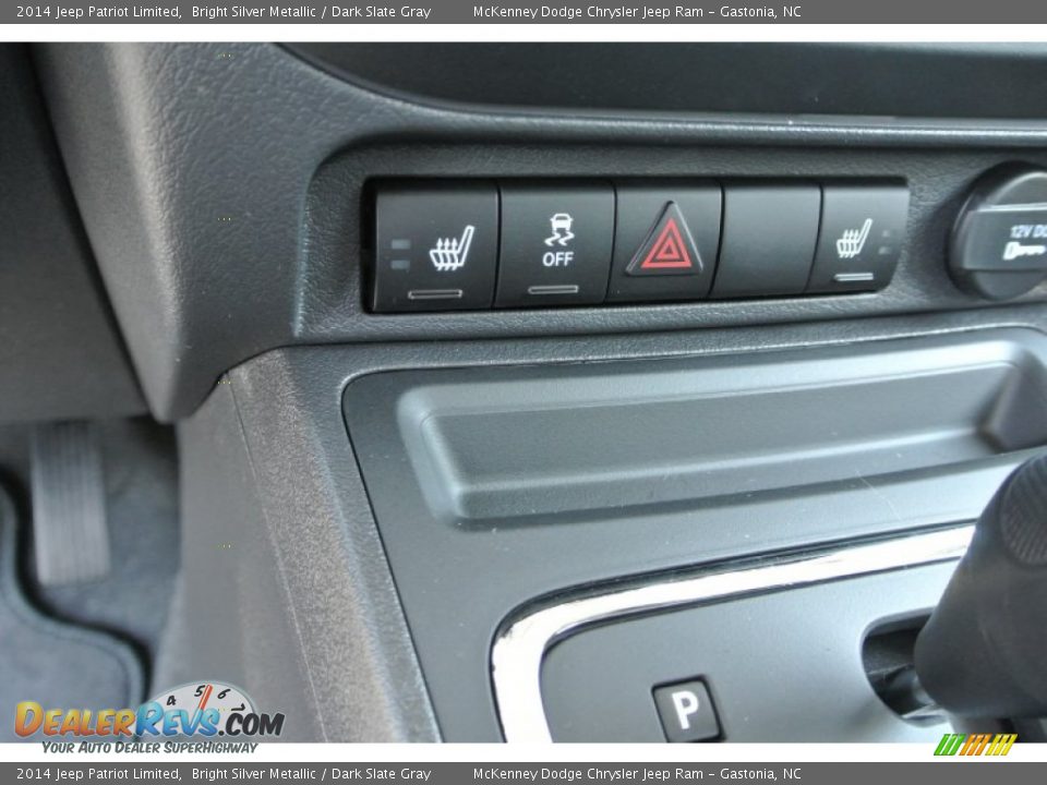 2014 Jeep Patriot Limited Bright Silver Metallic / Dark Slate Gray Photo #12
