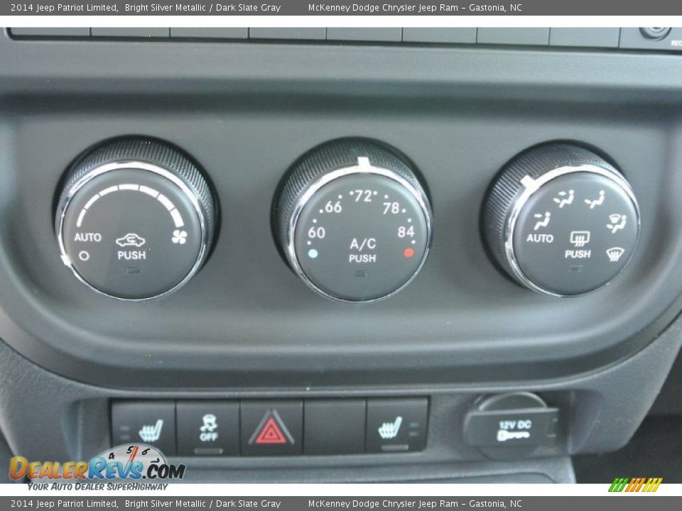 2014 Jeep Patriot Limited Bright Silver Metallic / Dark Slate Gray Photo #13