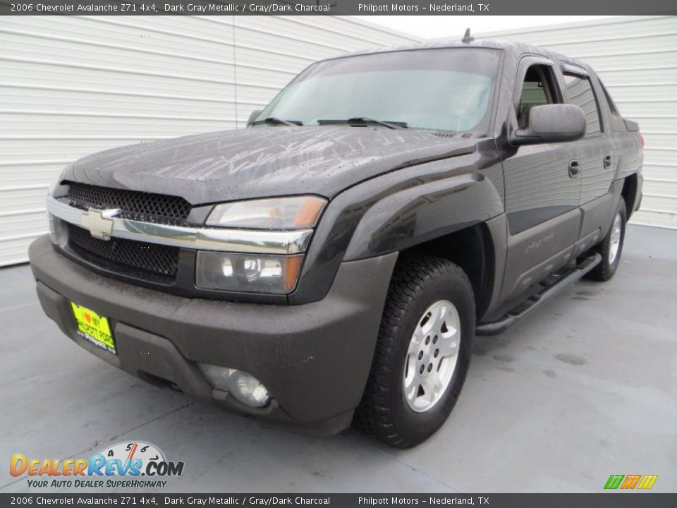 2006 Chevrolet Avalanche Z71 4x4 Dark Gray Metallic / Gray/Dark Charcoal Photo #7