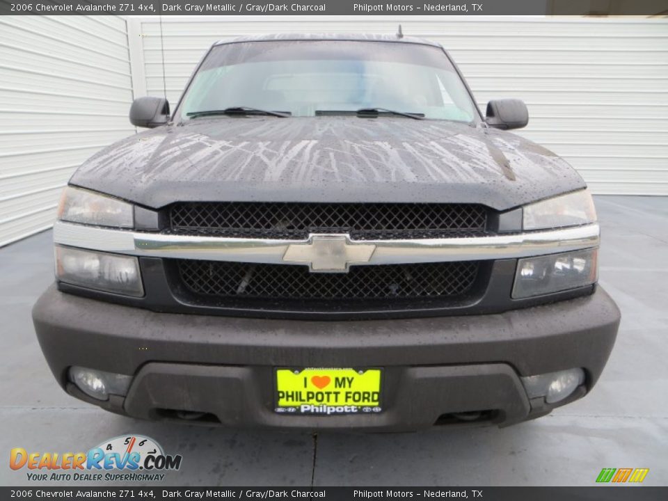 2006 Chevrolet Avalanche Z71 4x4 Dark Gray Metallic / Gray/Dark Charcoal Photo #8