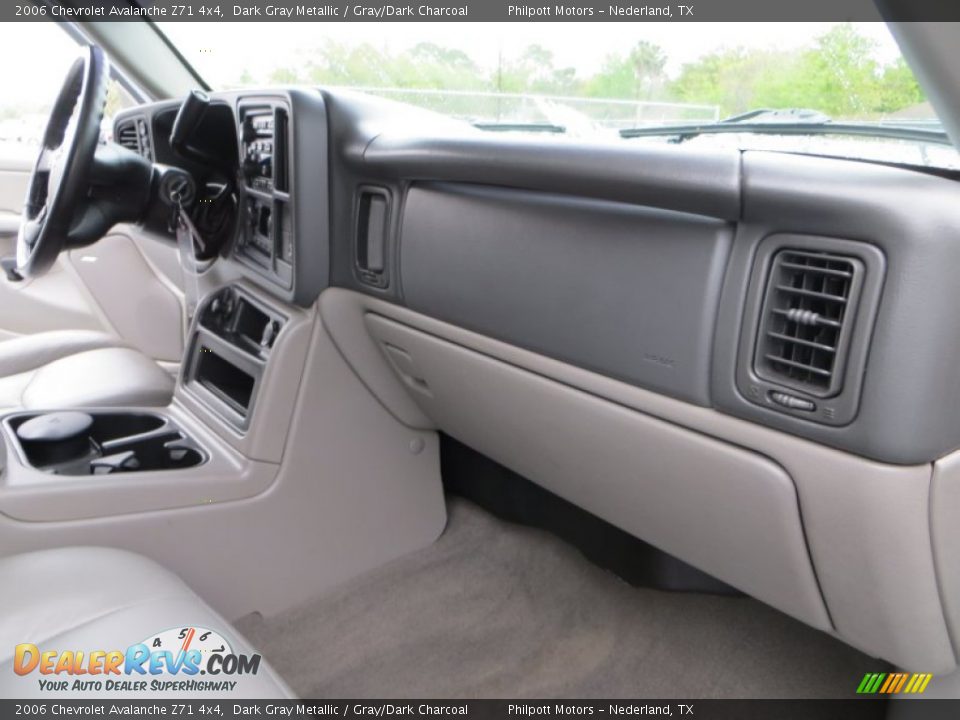 2006 Chevrolet Avalanche Z71 4x4 Dark Gray Metallic / Gray/Dark Charcoal Photo #24