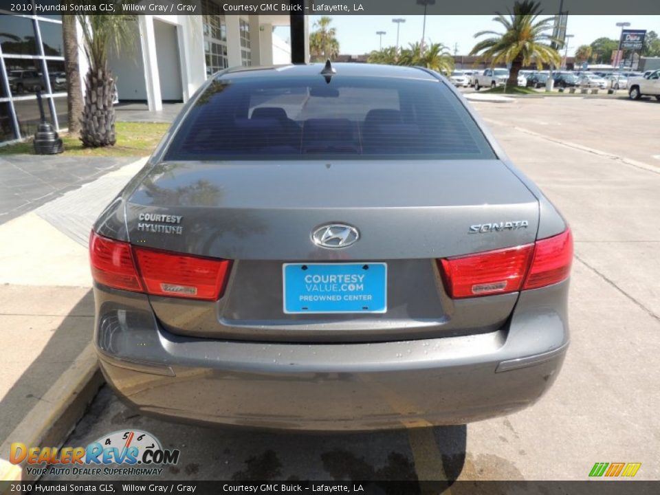 2010 Hyundai Sonata GLS Willow Gray / Gray Photo #3