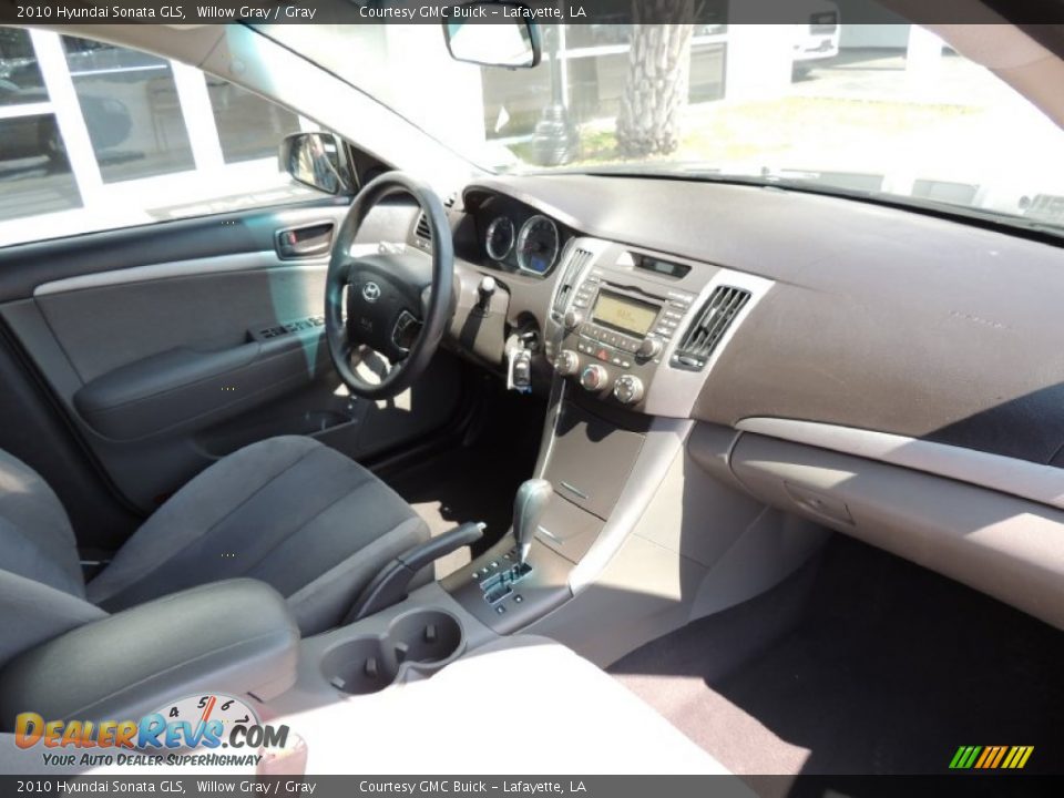 2010 Hyundai Sonata GLS Willow Gray / Gray Photo #6