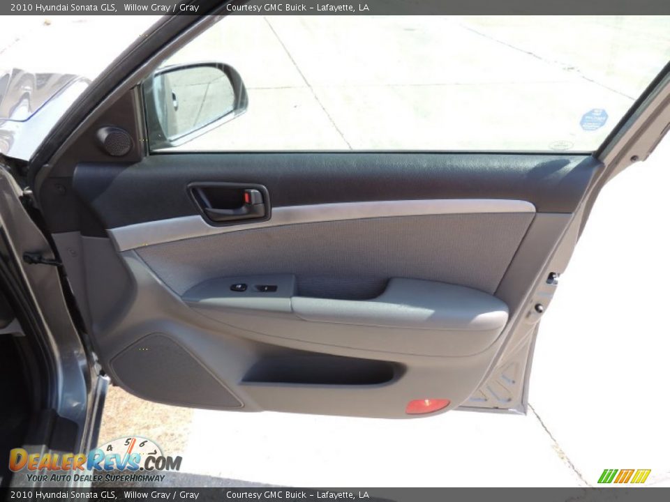 2010 Hyundai Sonata GLS Willow Gray / Gray Photo #7