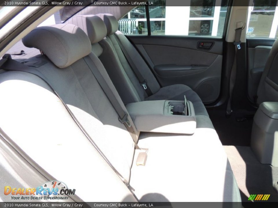 2010 Hyundai Sonata GLS Willow Gray / Gray Photo #8