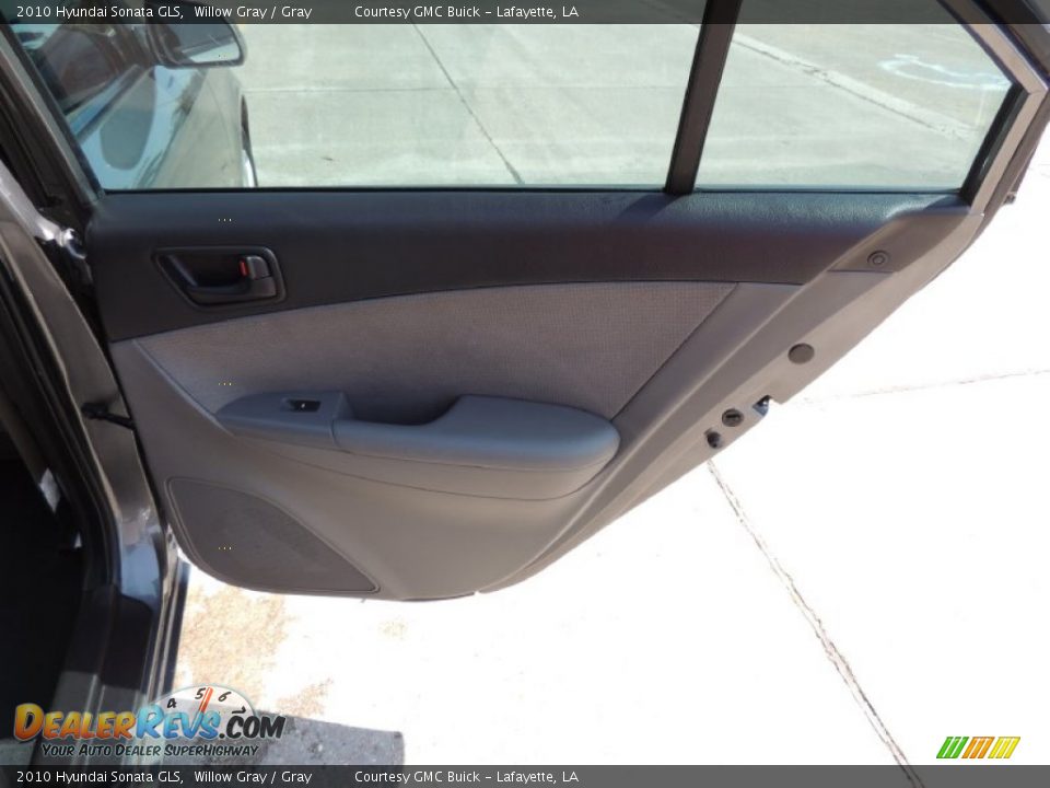 2010 Hyundai Sonata GLS Willow Gray / Gray Photo #9