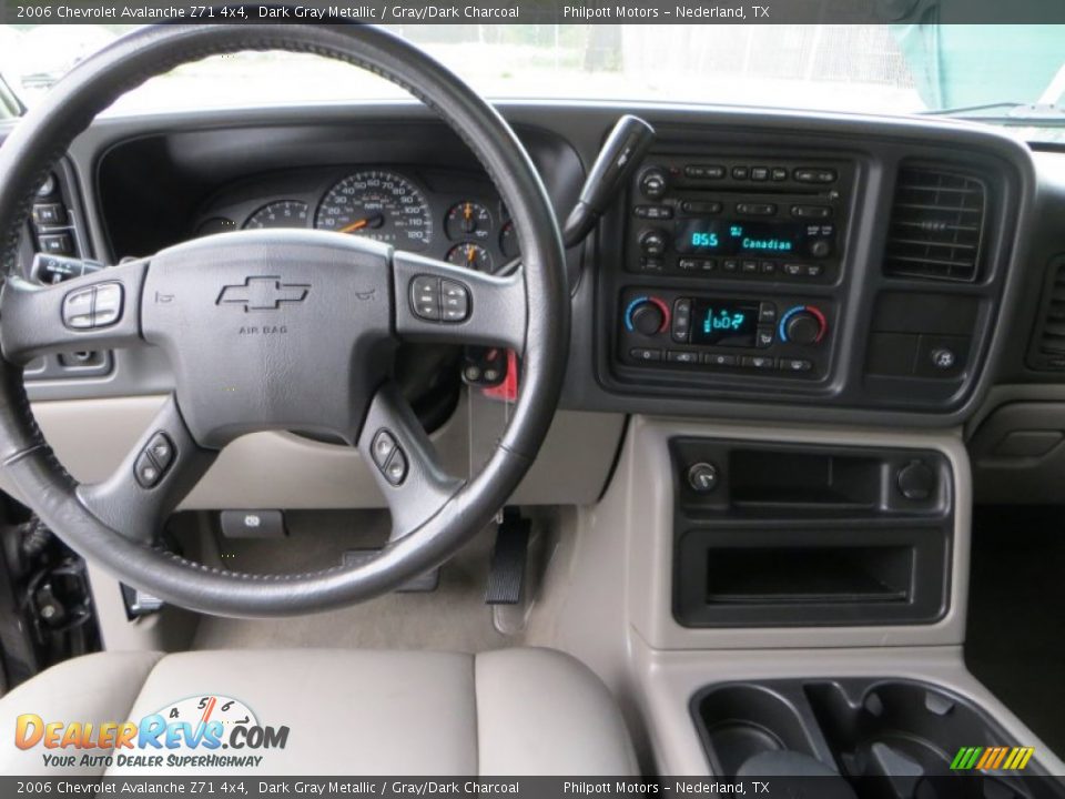 2006 Chevrolet Avalanche Z71 4x4 Dark Gray Metallic / Gray/Dark Charcoal Photo #36