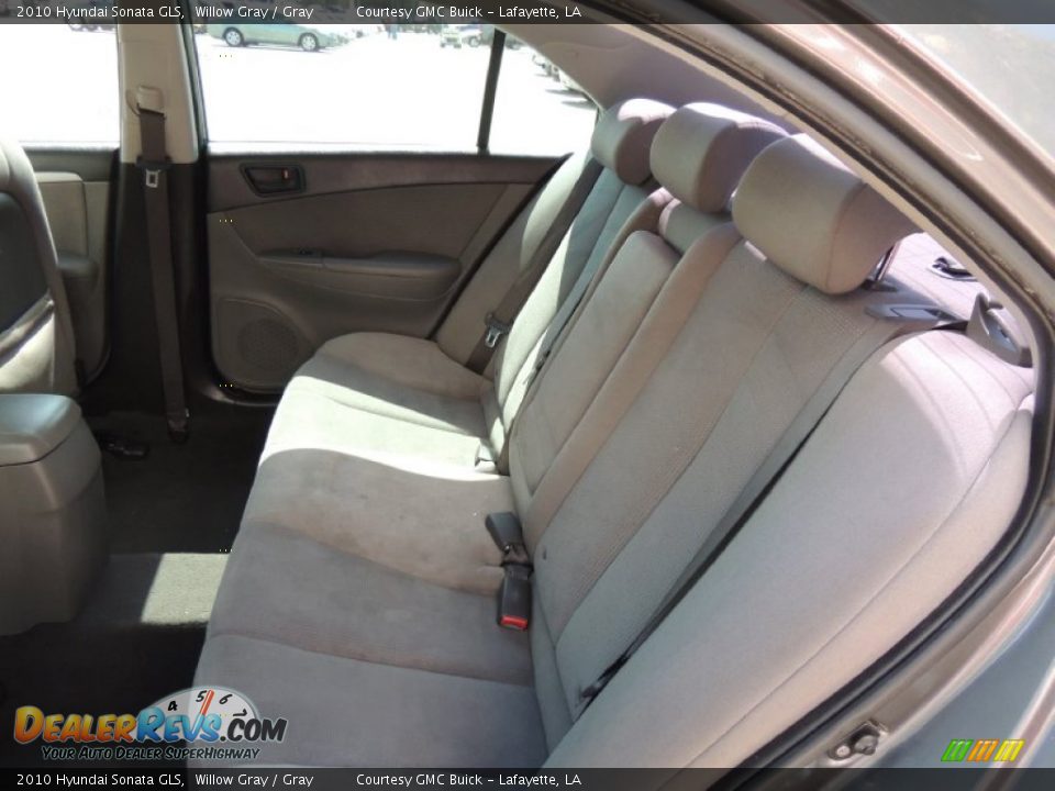 2010 Hyundai Sonata GLS Willow Gray / Gray Photo #10