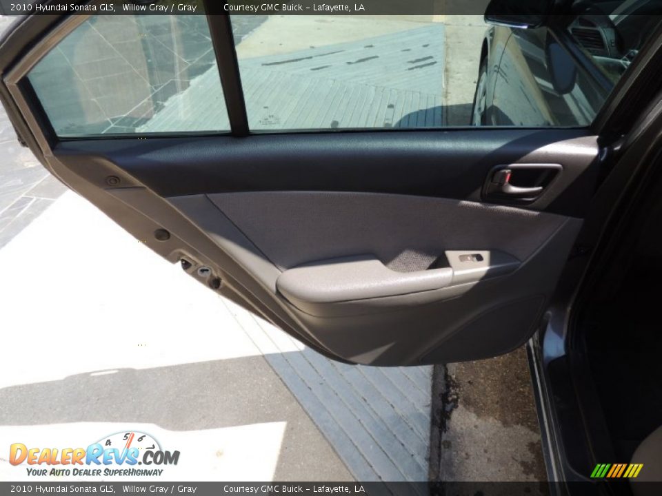 2010 Hyundai Sonata GLS Willow Gray / Gray Photo #11