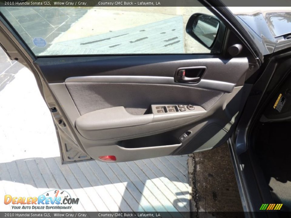 2010 Hyundai Sonata GLS Willow Gray / Gray Photo #13