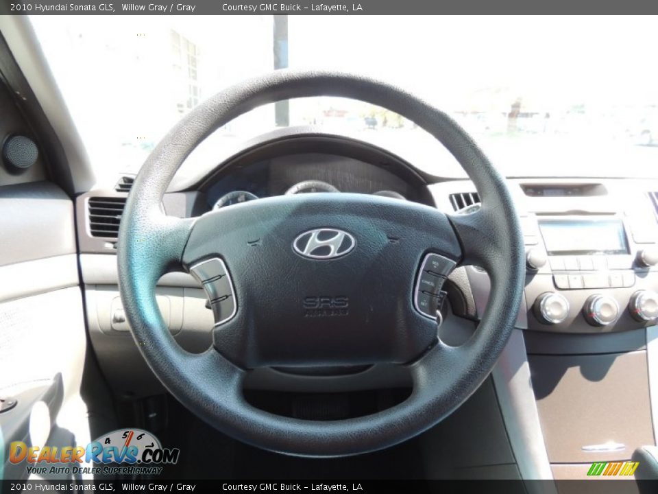 2010 Hyundai Sonata GLS Willow Gray / Gray Photo #14