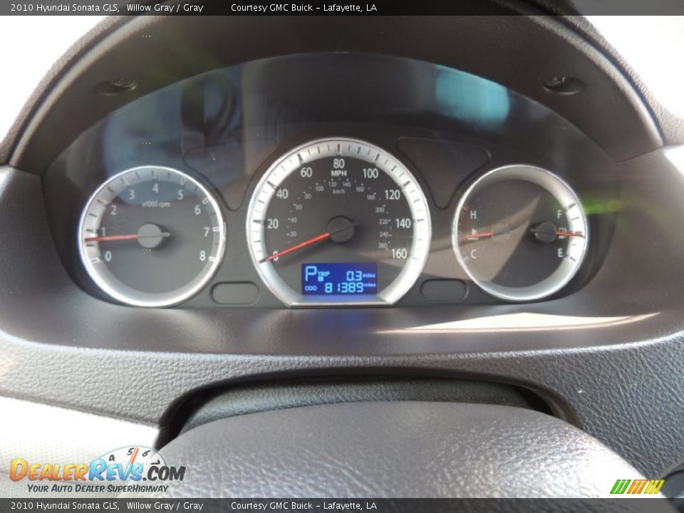 2010 Hyundai Sonata GLS Willow Gray / Gray Photo #15